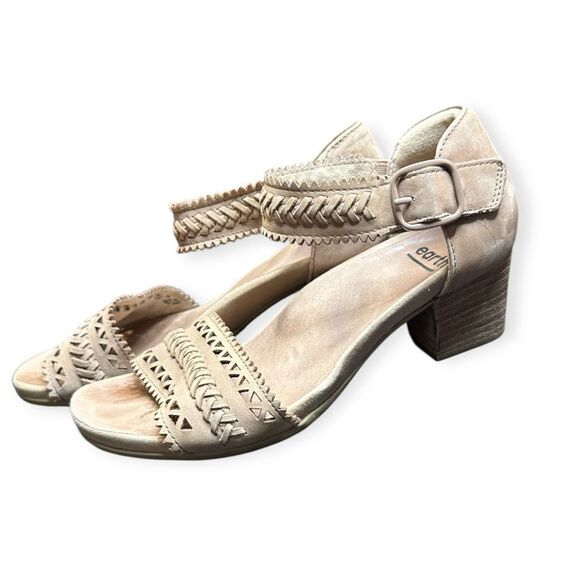 EARTH Women’s Dark Blush Ivy Seneca Heeled Sandals Size 7.5 - Picture 5 of 10